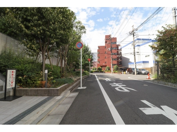 シエリア宮崎台 前面道路