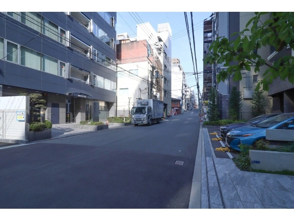 リビオレゾン北浜天満橋 前面道路