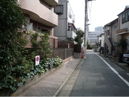 ジェイシティ中村橋 前面道路