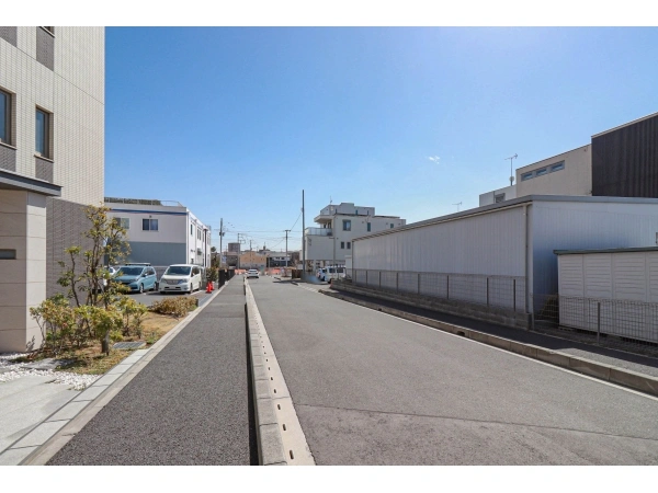 クレアホームズ南与野駅前 前面道路