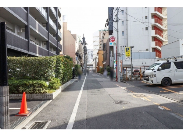 グローベル川口ステーションプレミア 前面道路