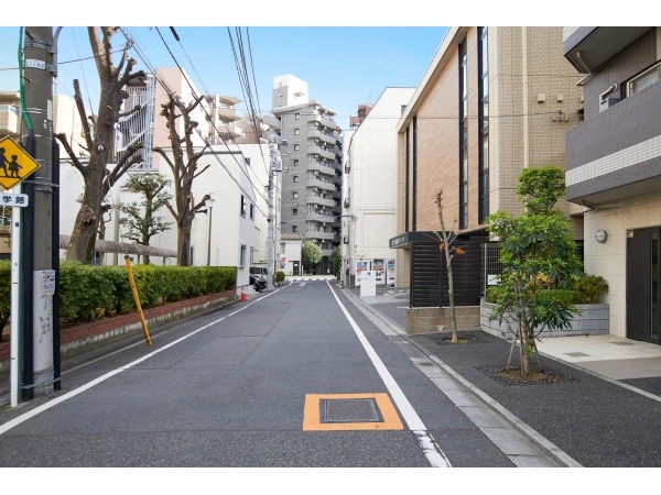 ヴォーガコルテ田端弐番館 前面道路