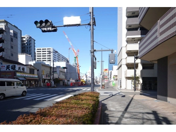 サンクレイドル八王子南町 前面道路