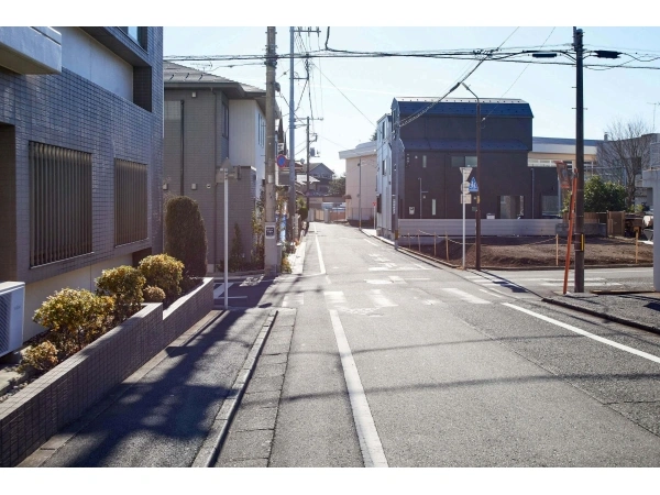 サンクレイドル立川錦町 前面道路