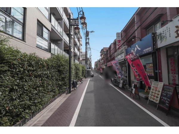 エクセレントシティ一橋学園駅前 前面道路