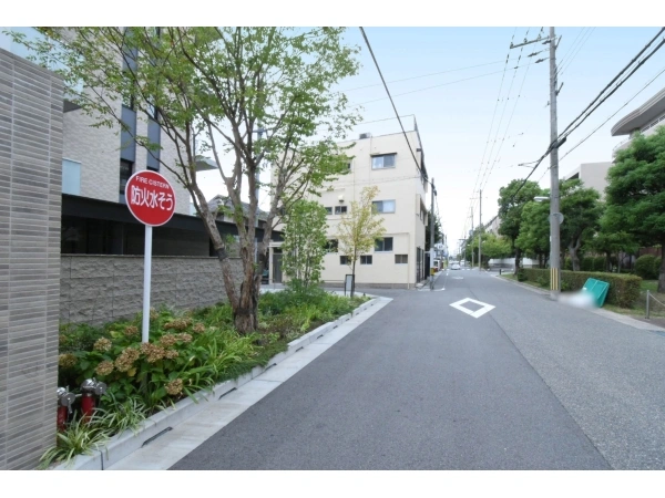 シエリア芦屋南宮町 前面道路