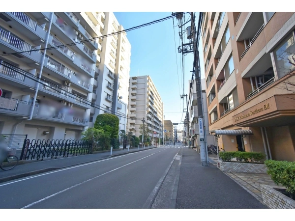 リブゼ横浜サザンエルフ 前面道路