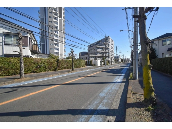 ラポール中央林間 前面道路