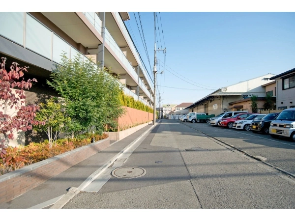 サンクレイドル府中武蔵野台 前面道路