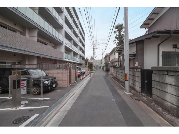 クレアホームズ朝霞本町 前面道路