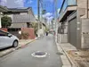 【東京都/渋谷区初台】渋谷区初台1丁目　売地 前面道路