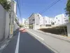 【東京都/渋谷区南平台町】渋谷区南平台町　建築条件付土地 前面道路