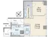 【東京都/港区六本木】マジェスタワー六本木 間取り図