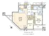 【東京都/渋谷区渋谷】プラウドタワー渋谷 間取り図