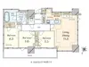 【東京都/港区高輪】ザ・パークハウス高輪タワー 間取り図