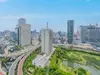 【東京都/港区海岸】Brillia Tower 浜離宮　ブリリアタワー浜離宮 バルコニーからの眺望（西側）