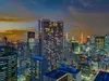 【東京都/港区芝浦】プラウドタワー芝浦 眺望：夜景　ズームなし