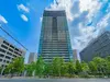 【東京都/港区芝浦】プラウドタワー芝浦 外観：マンション敷地内の1900㎡の公開空地