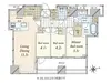【東京都/新宿区四谷】クラッシィタワー新宿御苑 間取り図