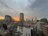 【東京都/港区赤坂】クラッシィスイート赤坂 眺望：バルコニーから（夕方）