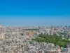 【東京都/豊島区東池袋】プラウドタワー東池袋ステーションアリーナ 眺望：南東側（ズームなし）