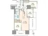 【東京都/新宿区原町】プラウド新宿牛込柳町 間取り図