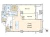 【東京都/港区白金台】パークマンション白金台サンク 間取り図