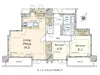 【東京都/港区高輪】ザ・パークハウス高輪タワー 間取り図