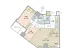 【東京都/千代田区一番町】ブリリア一番町（Brillia一番町） 間取り図