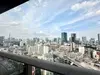 【東京都/港区白金】白金ザ・スカイ　東棟 バルコニーからの眺望です。リビングからは東京タワー方面を望むパノラマビューを楽しめます。