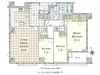 【東京都/港区三田】パークマンション三田綱町ザフォレスト 間取り図