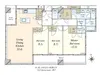 【東京都/港区浜松町】ワールドタワーレジデンス　WORLDTOWERRESIDENCE 間取り図