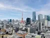 【東京都/港区東新橋】東京ツインパークス レフトウィング 眺望：バルコニーから（ズームあり）