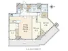 【東京都/台東区池之端】ルネッサンスタワー上野池之端 間取り図
