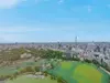 【東京都/台東区池之端】ブリリアタワー上野池之端 眺望：屋上から