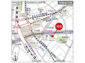 【東京都/渋谷区渋谷3丁目】プライア渋谷 現地案内図
