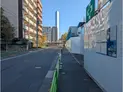 【東京都/中央区豊海町】ザ豊海タワーマリン&スカイ EAST 前面道路