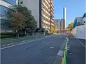 【東京都/中央区豊海町】ザ豊海タワーマリン&スカイ EAST 前面道路