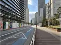 【東京都/港区港南3丁目】リビオタワー品川 前面道路