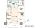 【東京都/中央区豊海町】ザ豊海タワーマリン&スカイ WEST 間取り図