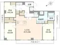 【東京都/新宿区西早稲田3丁目】ニューライフ西早稲田 間取り図