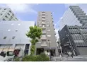 【東京都/台東区蔵前3丁目】シンエイマンション蔵前 外観:中央 茶色の建物