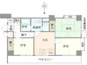 【東京都/新宿区東榎町】ライオンズマンション神楽坂第6 間取り図
