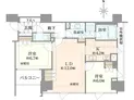 【東京都/千代田区麹町4丁目】麹町パークハウス 間取り図