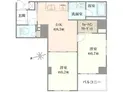 【東京都/港区南麻布2丁目】マンション麻布三の橋 間取り図