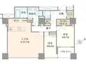 【東京都/港区海岸2丁目】ローレルタワールネ浜松町 間取り図