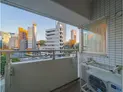【東京都/港区三田2丁目】ダイナシティ三田 バルコニー