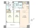【東京都/港区芝公園3丁目】ヴェーゼント芝の杜 間取り図