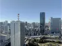 【東京都/港区海岸1丁目】ブリリアタワー浜離宮 眺望:スカイテラスから