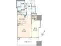 【東京都/千代田区岩本町1丁目】ウェリスタワー千代田岩本町 間取り図